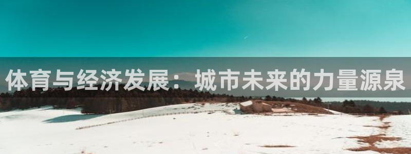 悟空体育官网入口：体育与经济发展：城市未来的力量源泉